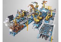Robotic Welding Fixture Line